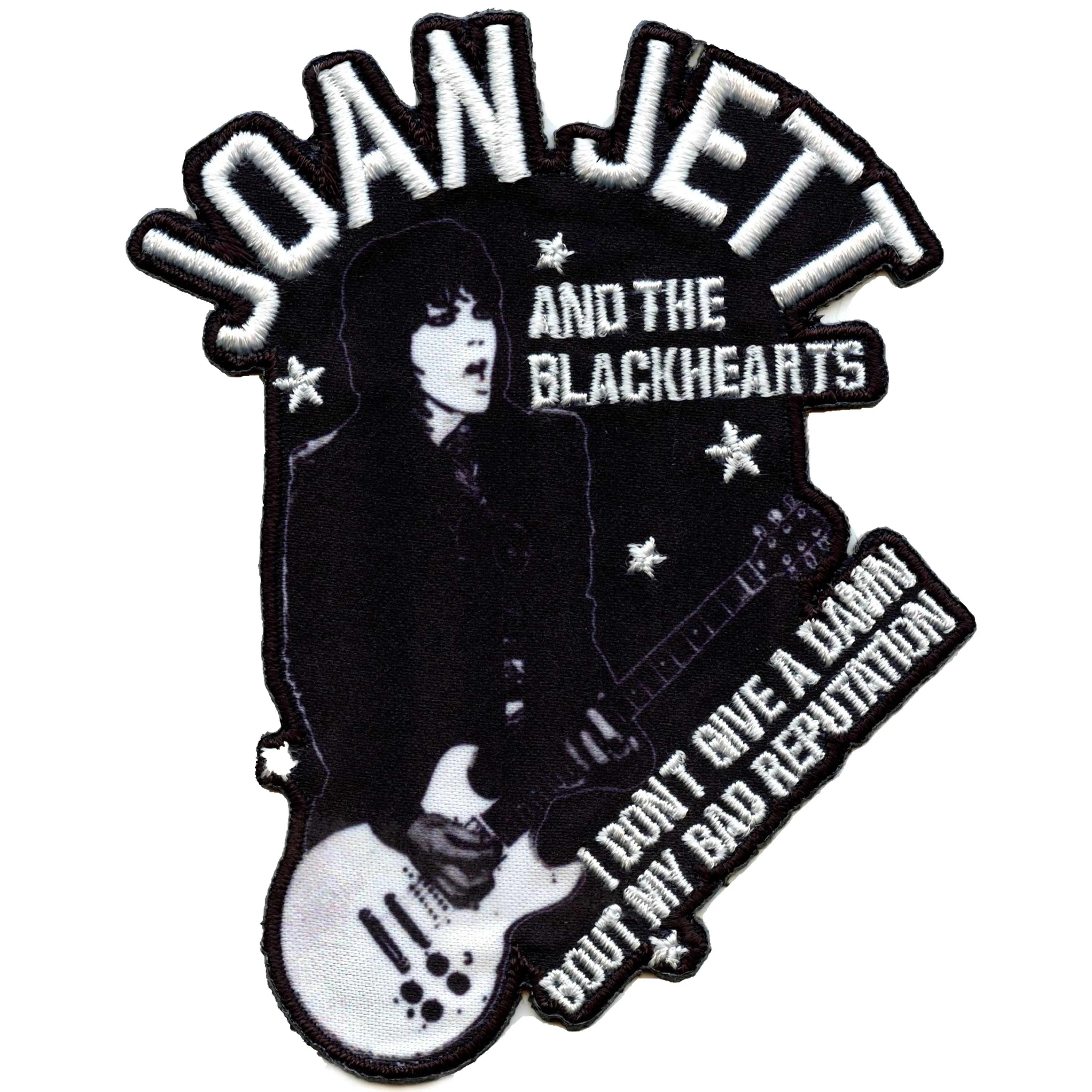 Joan Jett & the Blackhearts Patch Rock Bad Reputation Embroidered