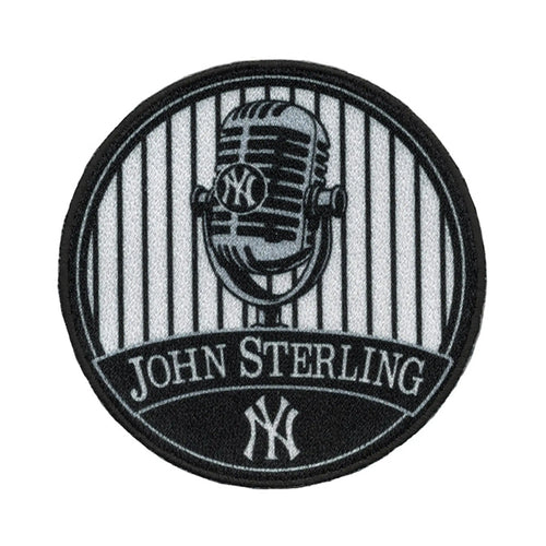 John Sterling Memorial New York Yankees Sublimated Embroidery Jersey Patch