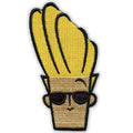 Johnny Bravo Face Hey Mama Pose Patch Cartoon Network Animation Embroidered Iron On
