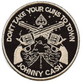 Johnny Cash Don't Take Your Guns To Town Patch Country Icon Legend Embroidered Iron On