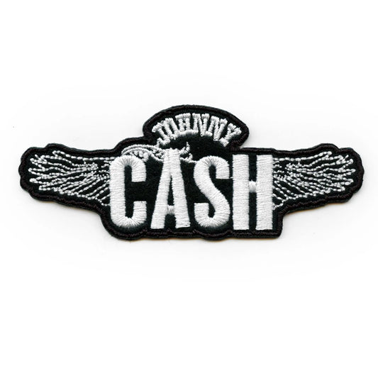 Johnny Cash Wing Logo Patch Country Legend Icon Embroidered Iron On