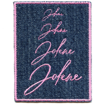 Jolene Jolene Song Patch Southern Western Cowgirl Embroidered Iron On
