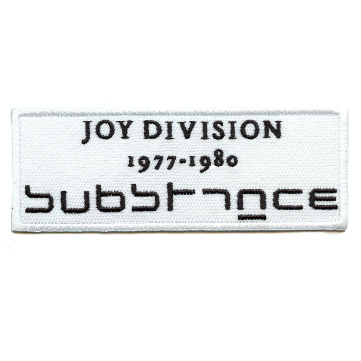 Joy Division Rock Patch Substance 1977-80 Embroidered Iron On – Patch ...