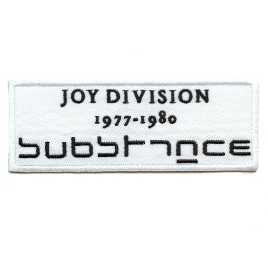 Joy Division Rock Patch Substance 1979 Atmosphere Embroidered Iron On