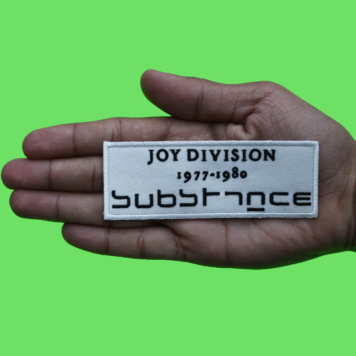 Joy Division Rock Patch Substance 1977-80 Embroidered Iron On – Patch ...
