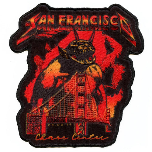 Jump In The Bay Bootleg Patch Metallica Heavy Metal Sublimation Embroidered Iron-On