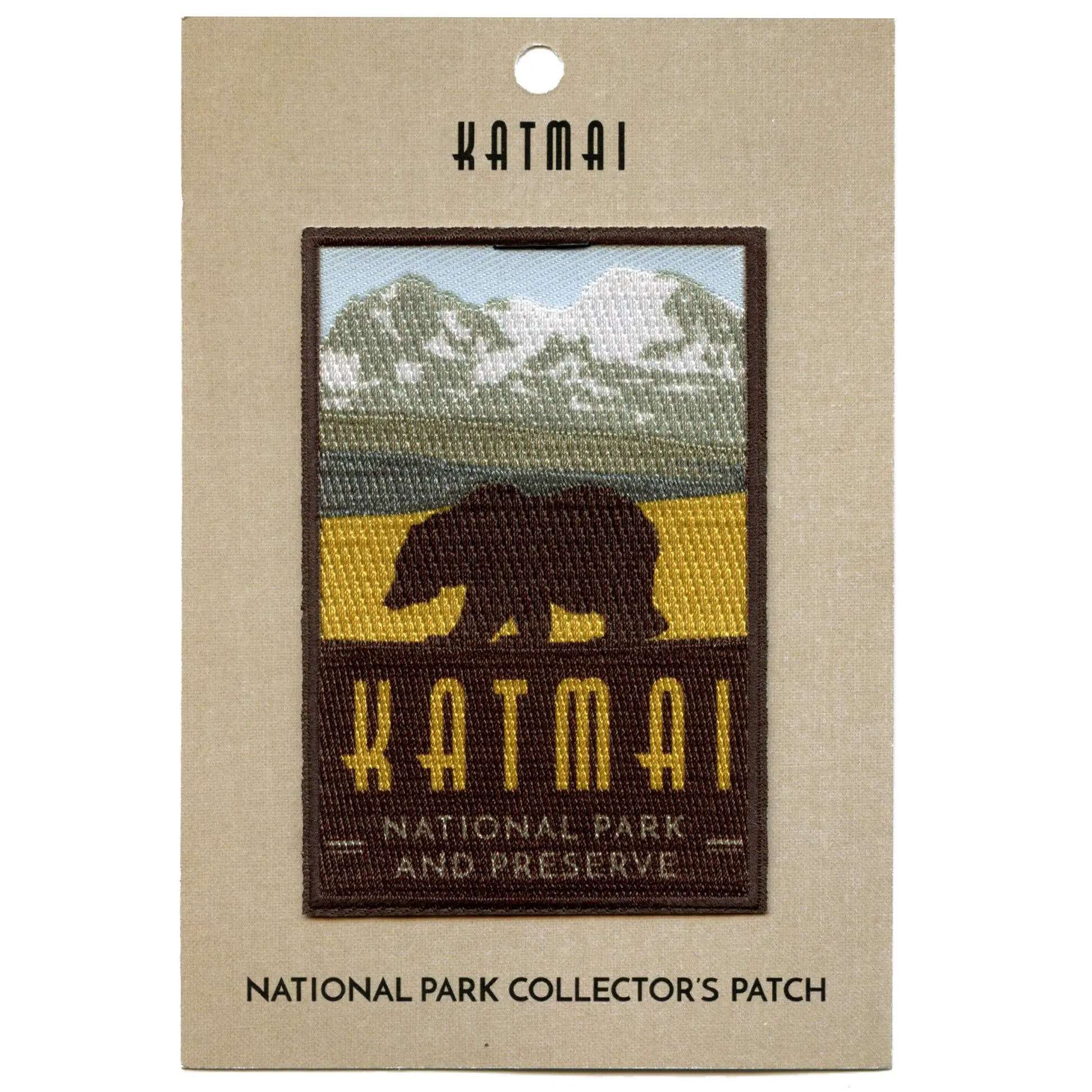 Katmai Trailblazer Patch National Park and Preserve Embroidered Iron On