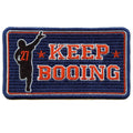 Keep Booing 27 Patch Houston Baseball Sport Embroidered Iron On