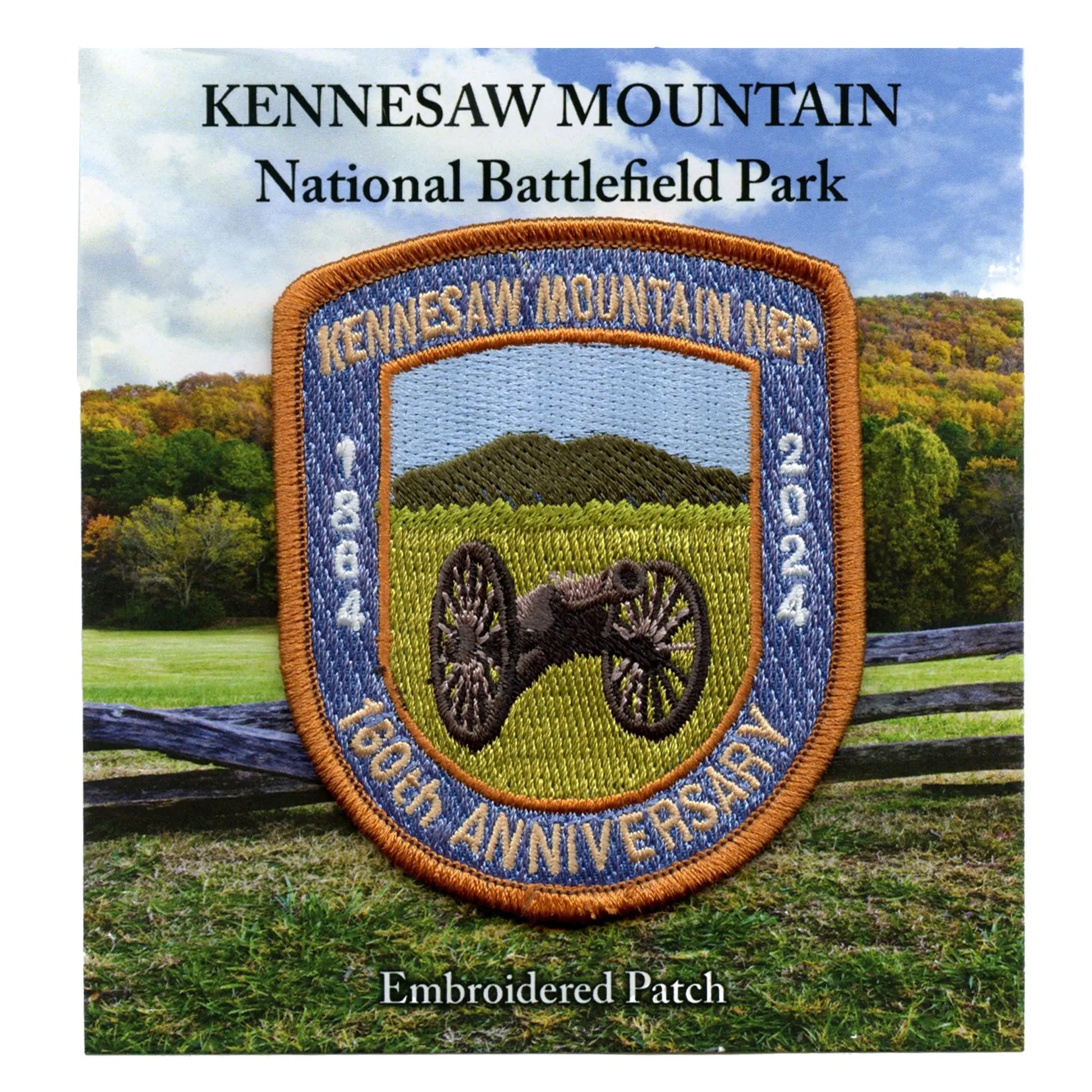 Kennesaw Mountain National Historic Site Patch Travel Home Embroidered Iron on