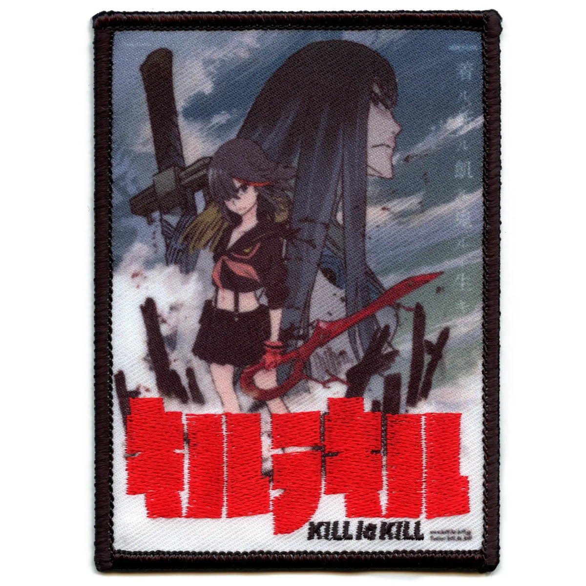 Killcell Patch Kill La Kill Patch Ryuko Matoi Poster Sublimated Embroidery Iron On ...