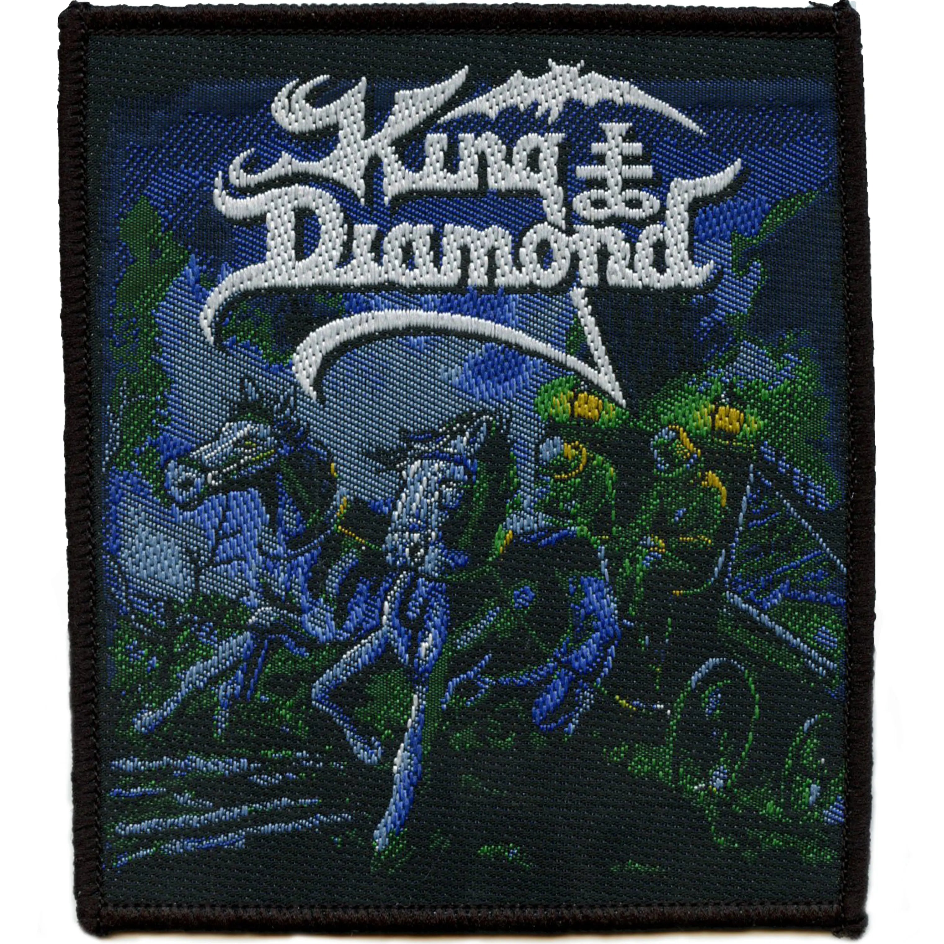 King Diamond Album Patch Abigail Cover Horror Metal Woven Sew On
