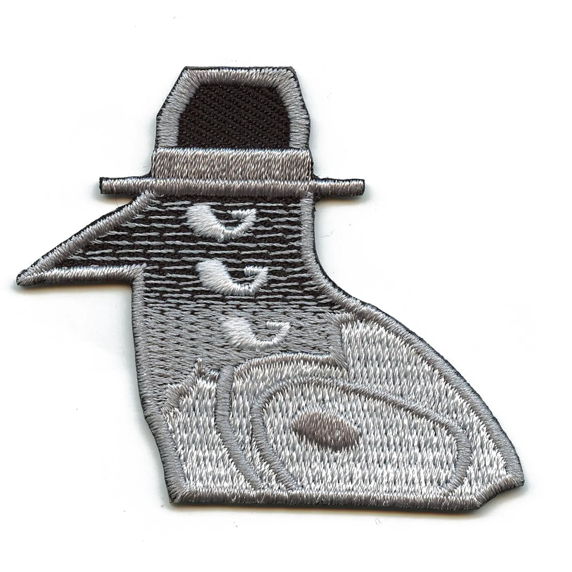 Korean Demon Pigeon Patch Invitation Slayer Kids Embroidery Iron On