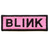 Kpop Blink Fandom Patch Box Logo Korean Embroidered Iron On