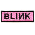 Kpop Blink Fandom Patch Box Logo Korean Embroidered Iron On