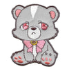 Kumakyuu Bear Sad Eyes Patch Kuma Kuma Kuma Bear Embroidered Iron On
