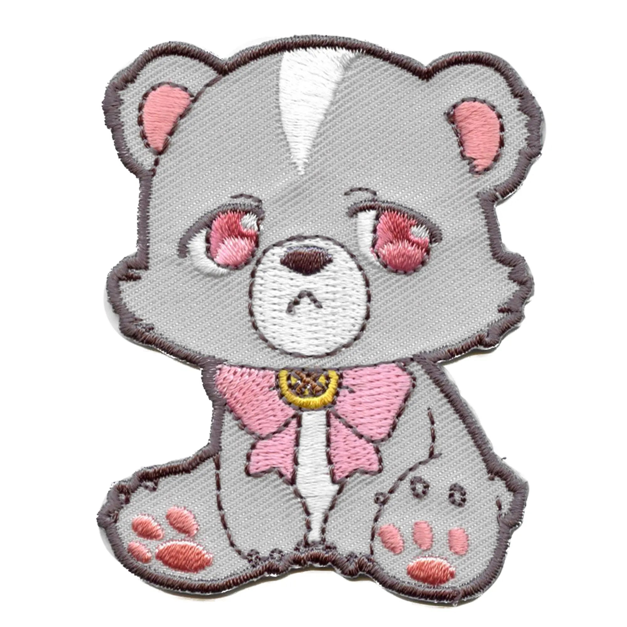 Kumakyuu Bear Sad Eyes Patch Kuma Kuma Kuma Bear Embroidered Iron On