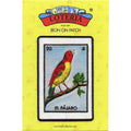 El Pajaro 20 Patch Mexican Loteria Card Sublimated Embroidery Iron On