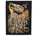Lamb Of God Omens Back Patch Punk Rock XL DTG Printed Sew On
