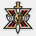 Las Vegas Golden Knights 10th Anniversary NHL Season Jersey Patch 2027