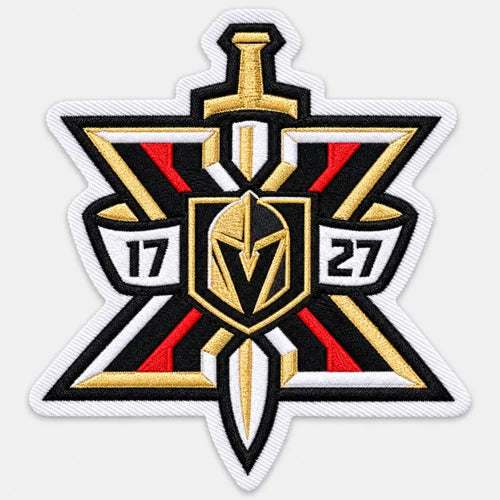 Las Vegas Golden Knights 10th Anniversary NHL Season Jersey Patch 2027