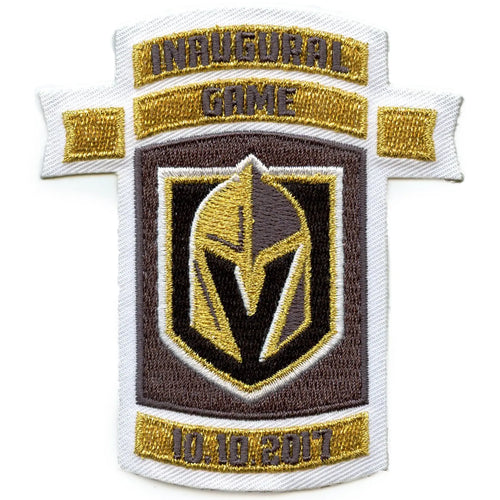 Las Vegas Golden Knights Inaugural Game NHL Jersey Patch 2017