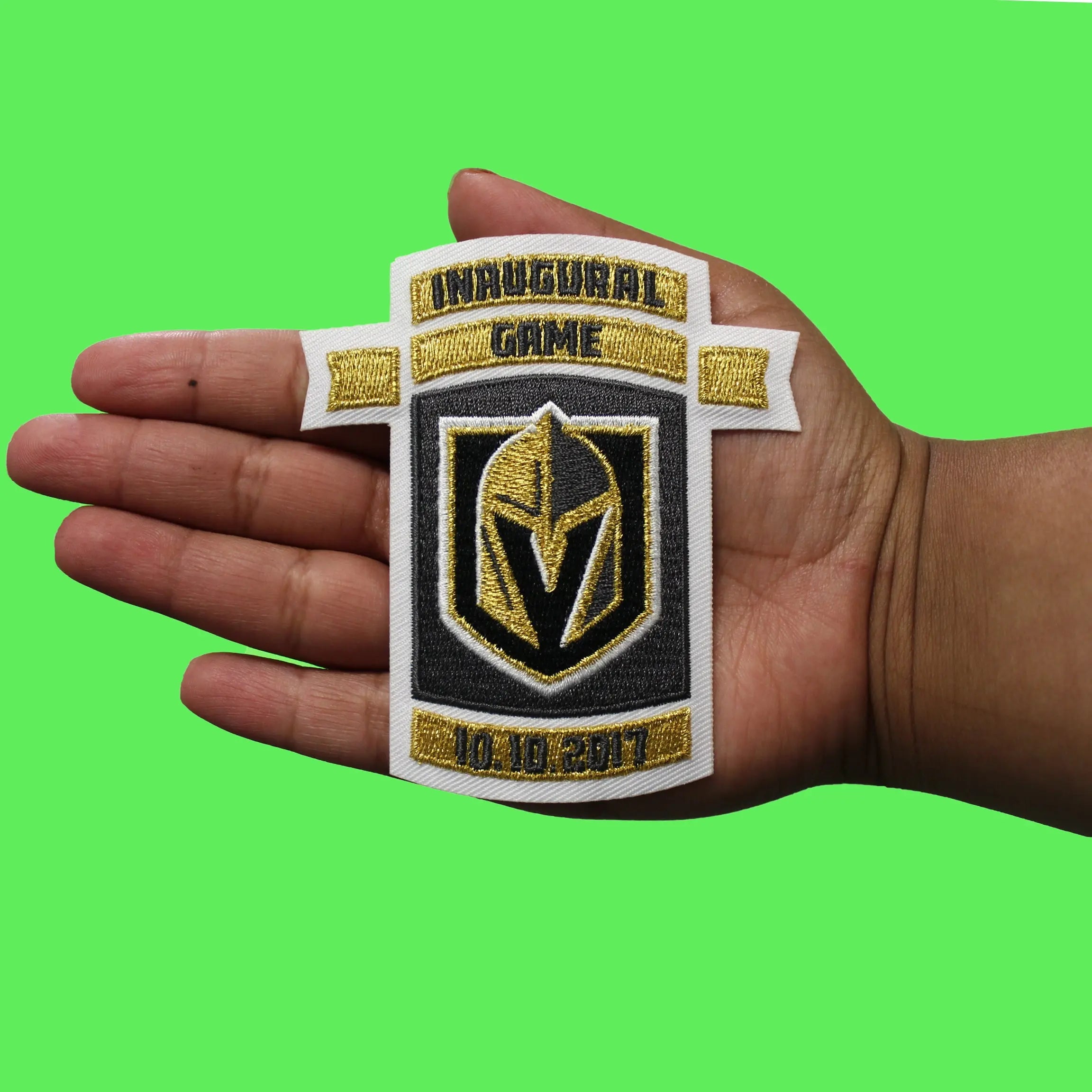 Las Vegas Golden Knights Inaugural Game NHL Jersey Patch 2017