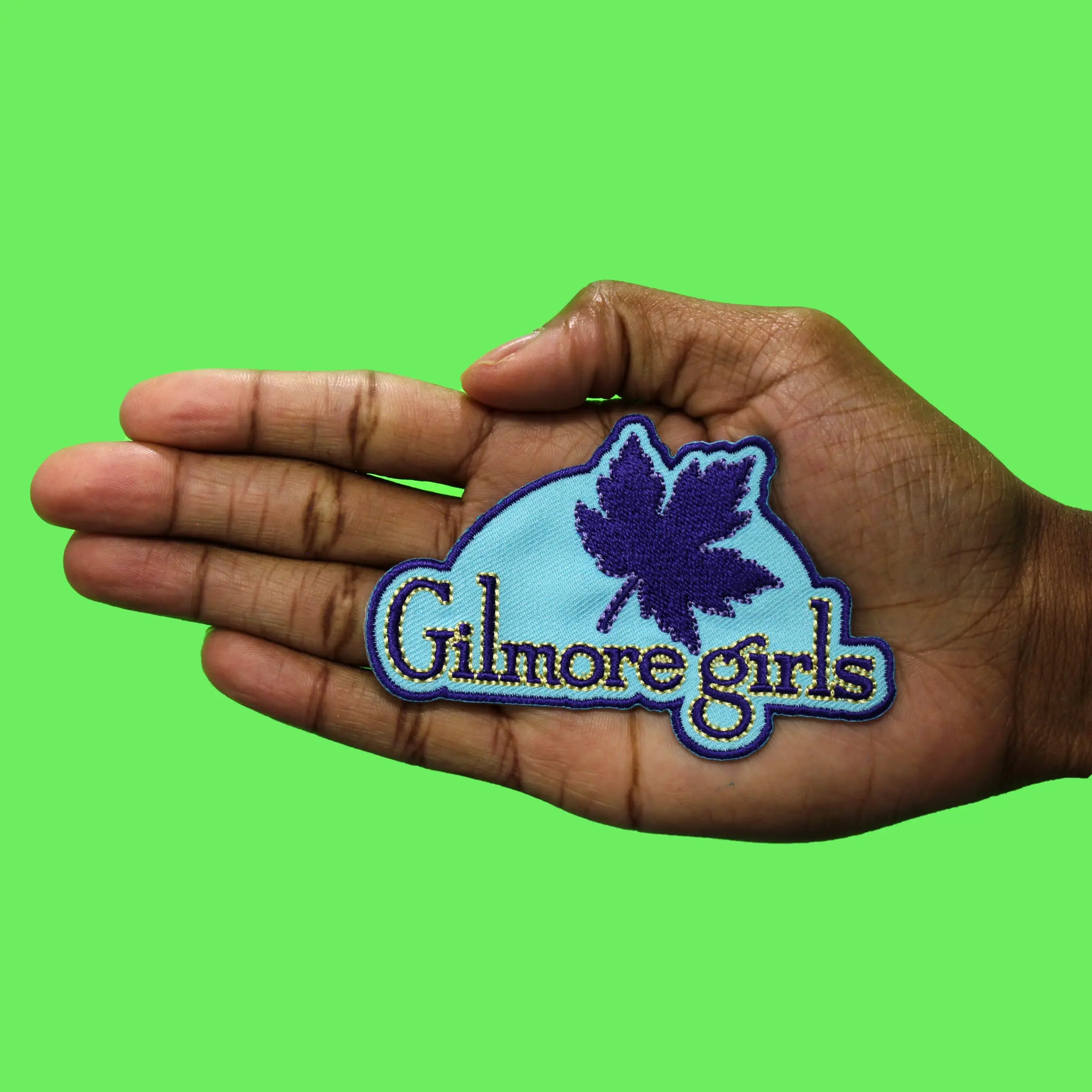 Leaf TV Show Logo Patch Gilmore Girls Show Embroidered Iron On