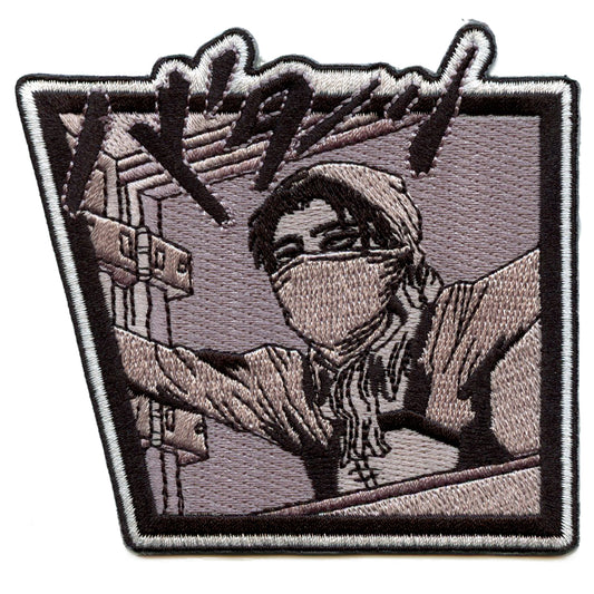 Attack On Titan Cleaning Levi Patch Window Shot Corps Embroidered Iron On