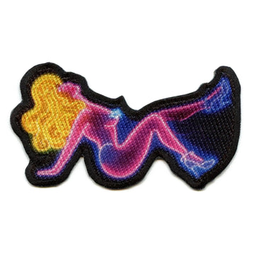 Levii's Jeans Neon Silhouette Patch Queen B Singer Sublimated Iron On