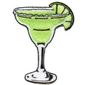 Lime Margarita Patch Sweet Liquor Beverage Embroidered Iron On