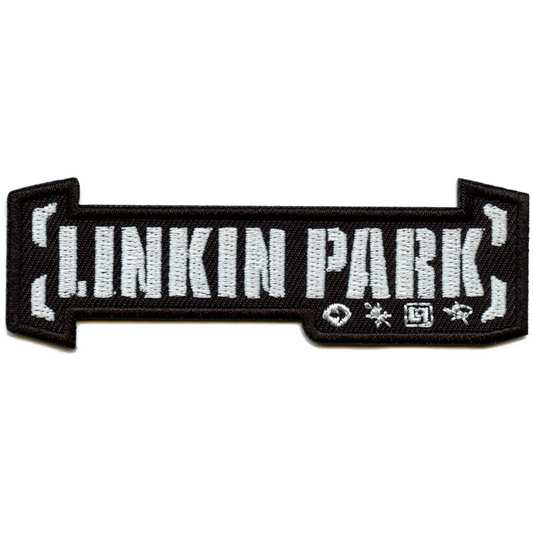 Linkin Park Band Patch Bracket Music logo Embroidered Iron On