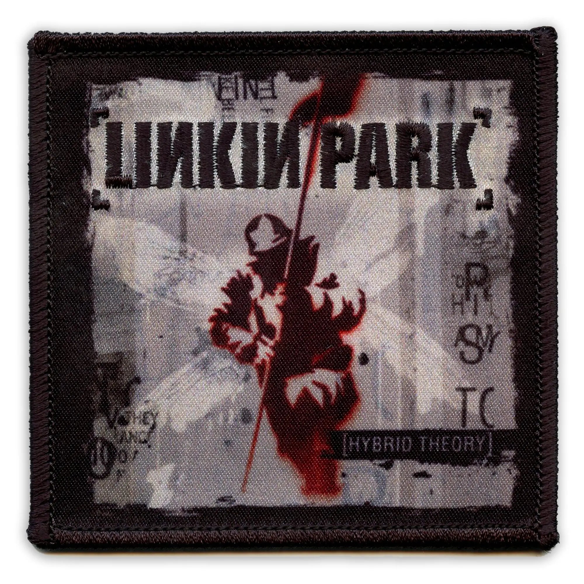 Linkin Park Band Patch Hybrid Theory Album Cover Sublimated Embroidery Iron On
