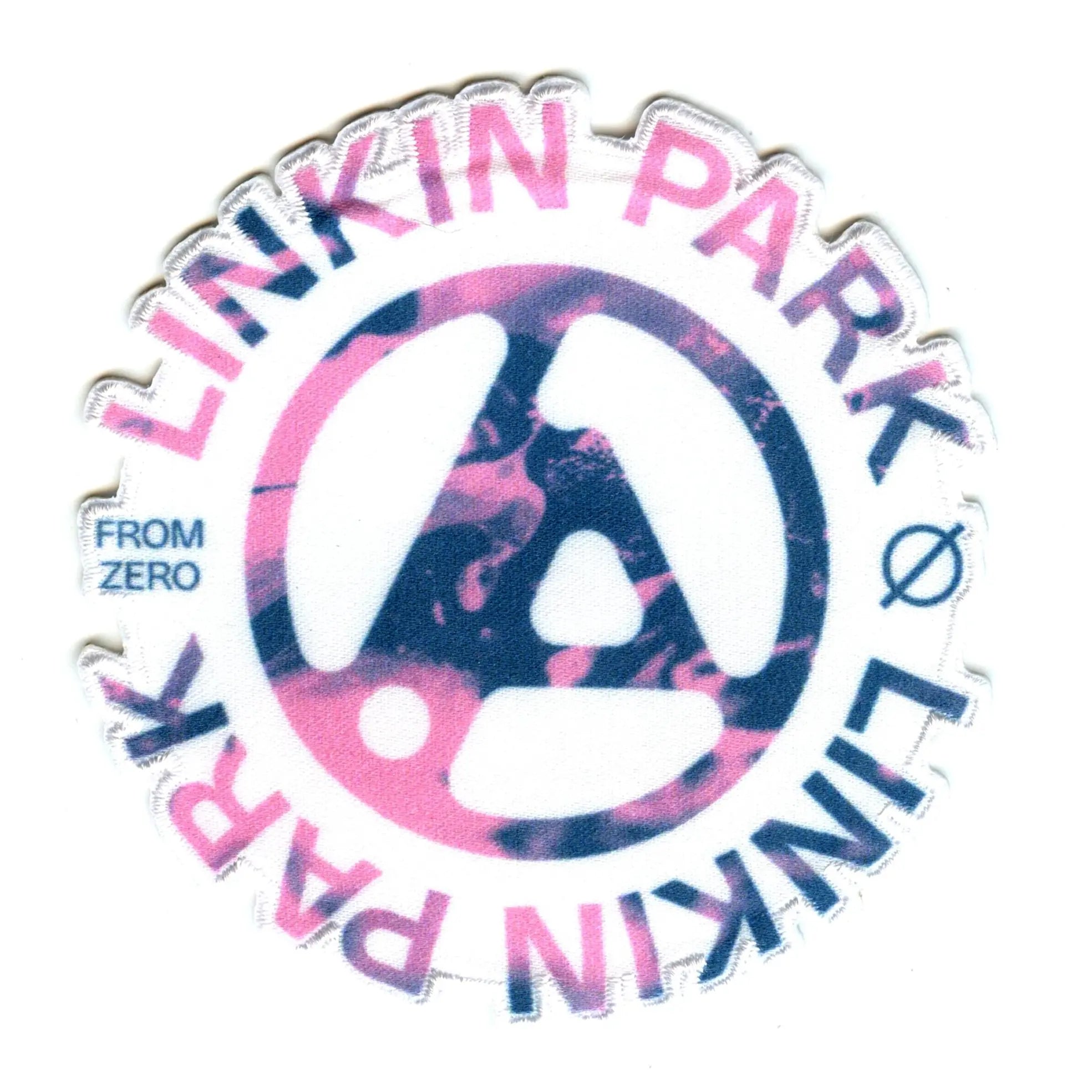 Patch brodé avec logo Rock Shift du groupe Linkin Park