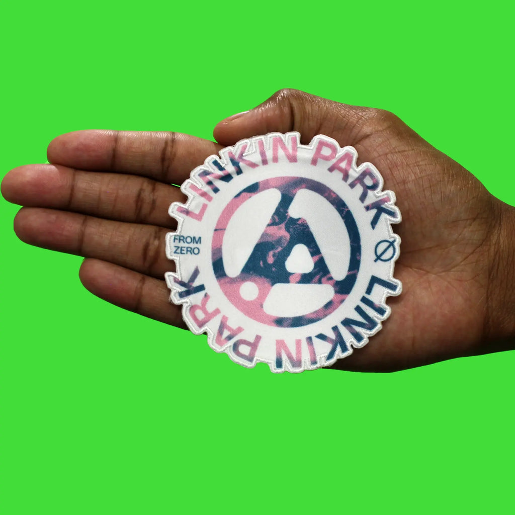 Linkin Park Band Patch Rock From Zero Album Embroidered Iron On