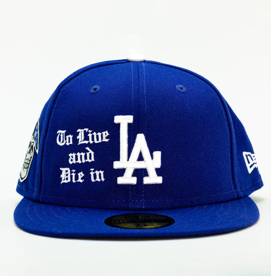 Los Angeles Dodgers Hat 'To Live and Die LA'