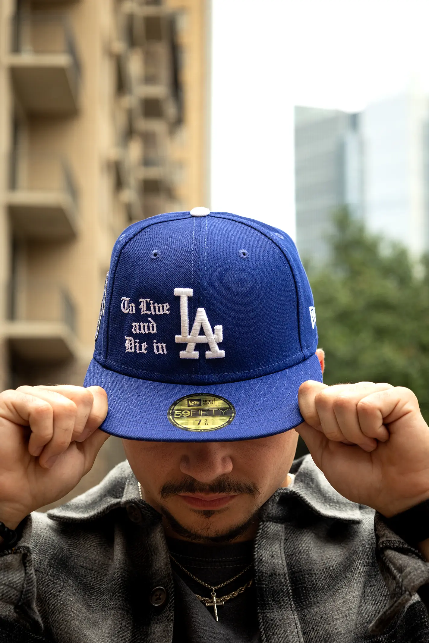 Los Angeles Dodgers Hat 'To Live and Die LA'