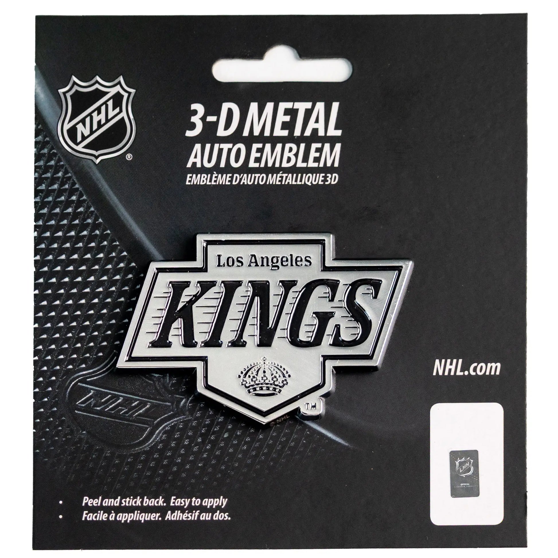 Los Angeles Kings Logo Premium Solid Metal Car Auto Emblem