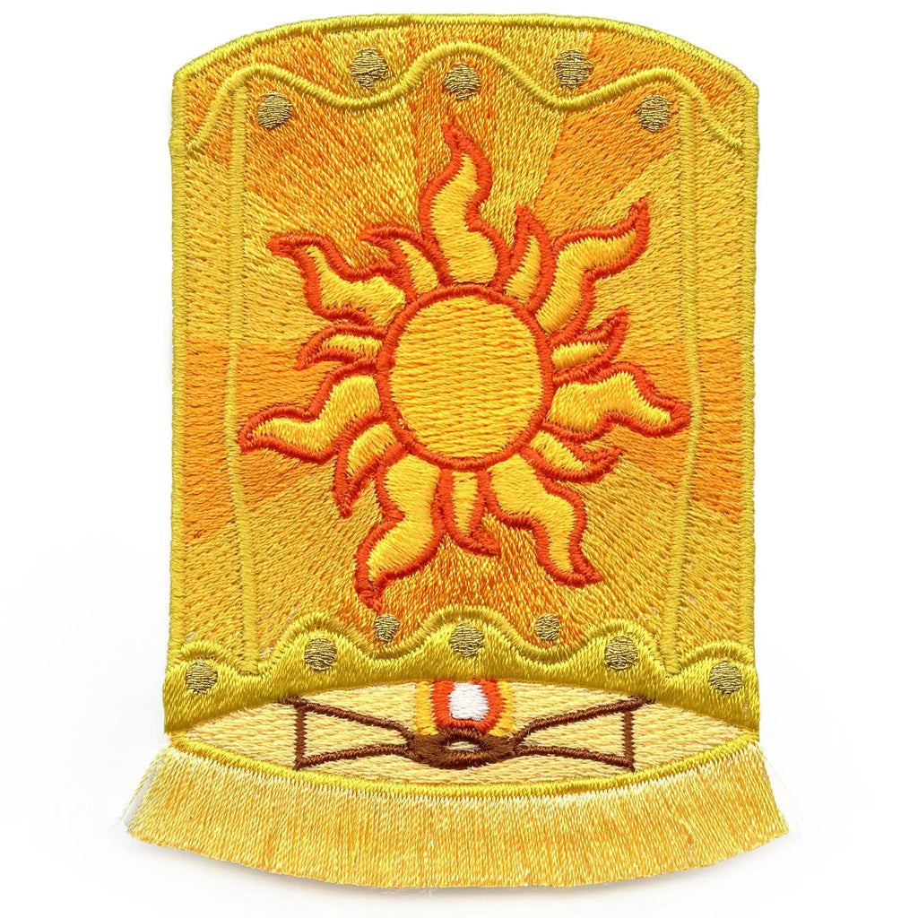 Lost Princess Lantern Patch Magical Fantasy Musical Embroidered Iron-On
