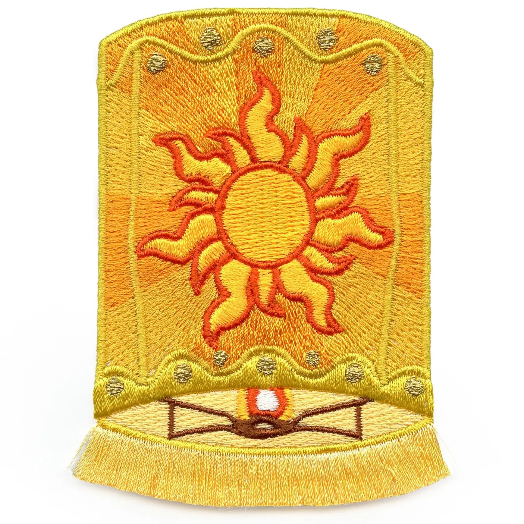 Lost Princess Lantern Patch Magical Fantasy Musical Embroidered Iron-On