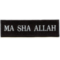 Ma Sha Allah Patch Thank God Arabic Embroidered Iron-On