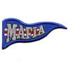 Buffalo Mafia Pennant Patch Football Sports Team Embroidered Iron On