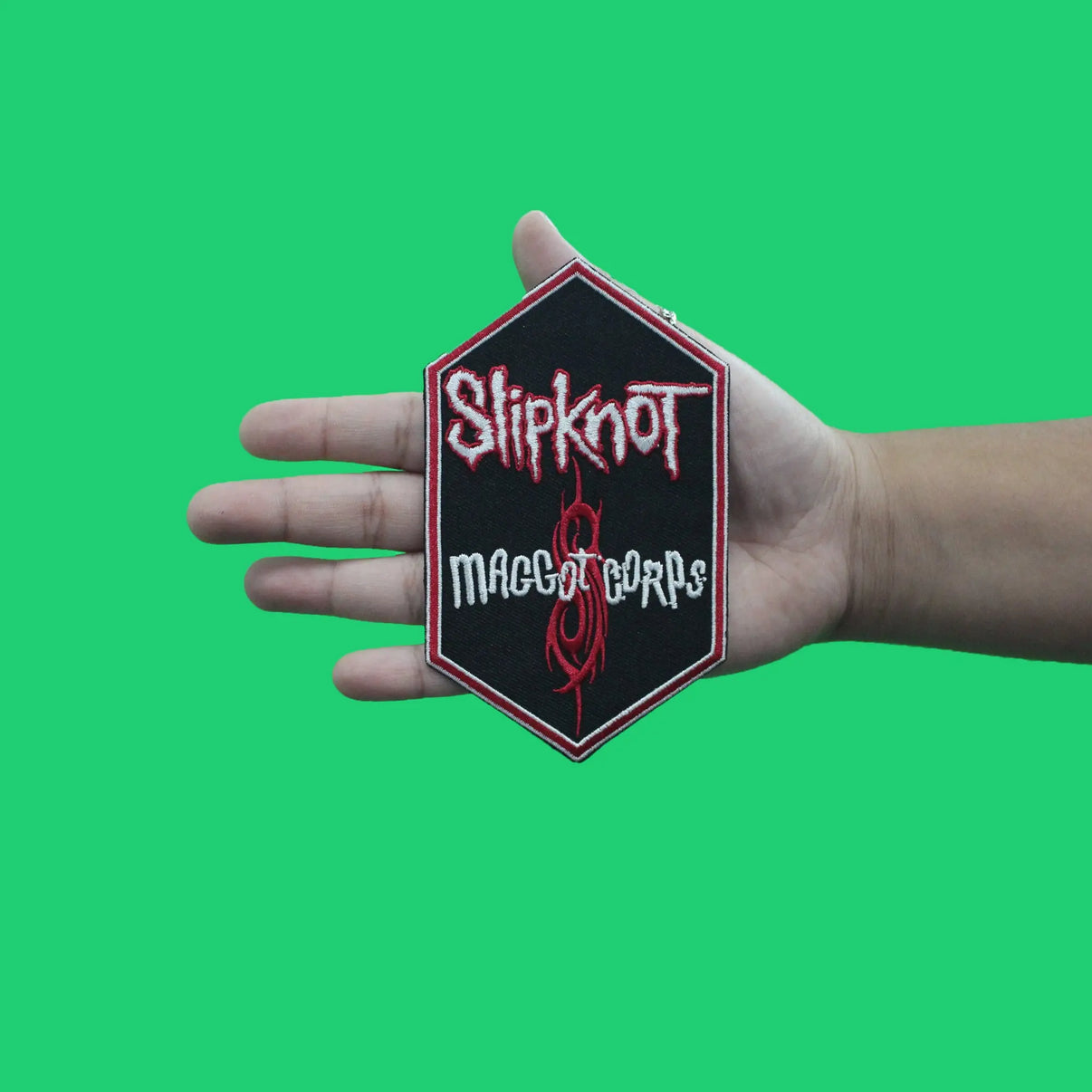 Slipknot Maggot Corps Sigil Patch Mask American Metal Embroidered Iron ...