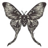 Magic Moon Moth Patch Episodic Drawing Mythology Embroidered Iron On