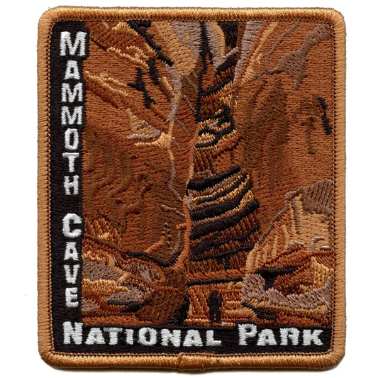 Mammoth Cave View Patch Kentucky National Park Embroidered Iron On