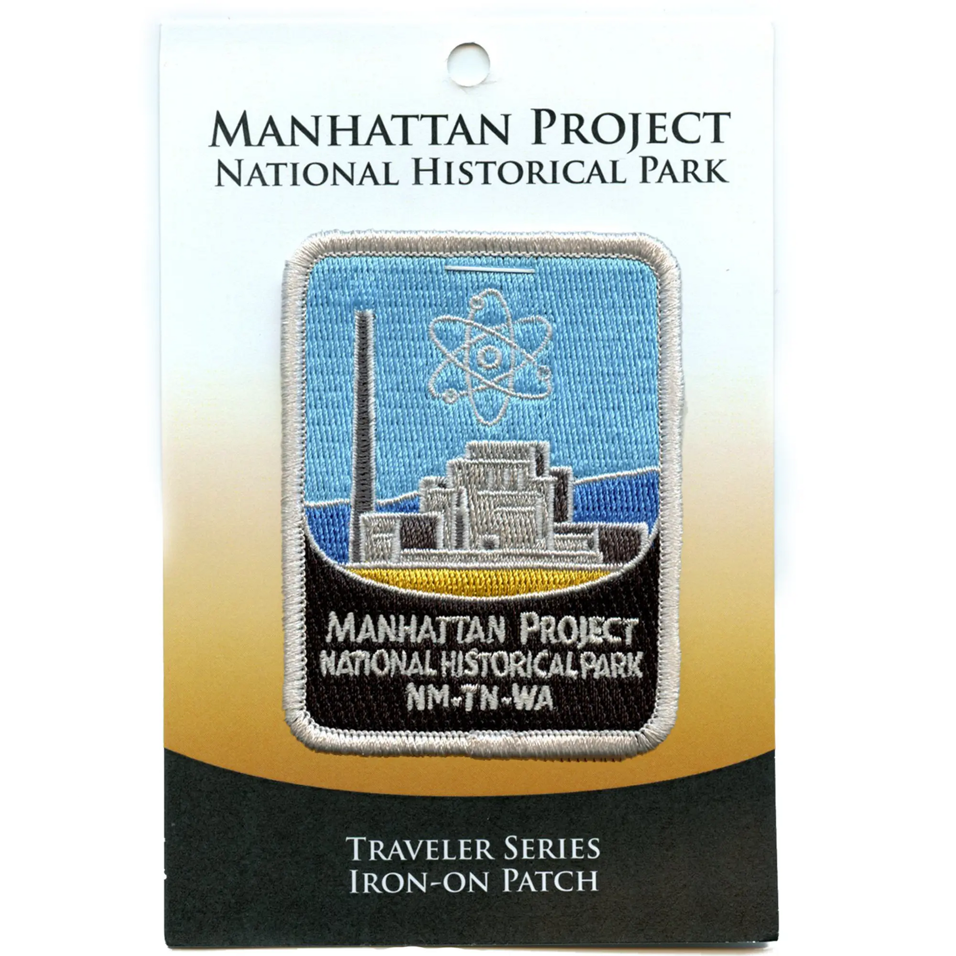 Manhattan Project National Park Patch Historical Traveler Series Embroidered Iron On