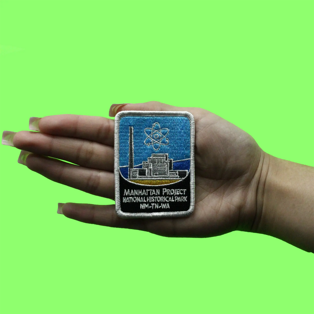 Manhattan Project Patch Pin Manhattan Project National Park Patch Historical Traveler Series Embro ...