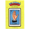La Mano 21 Patch Mexican Loteria Card Sublimated Embroidery Iron On