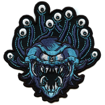 Dungeons And Dragons Beholder Patch Demon Creature Game Embroidered Iron On