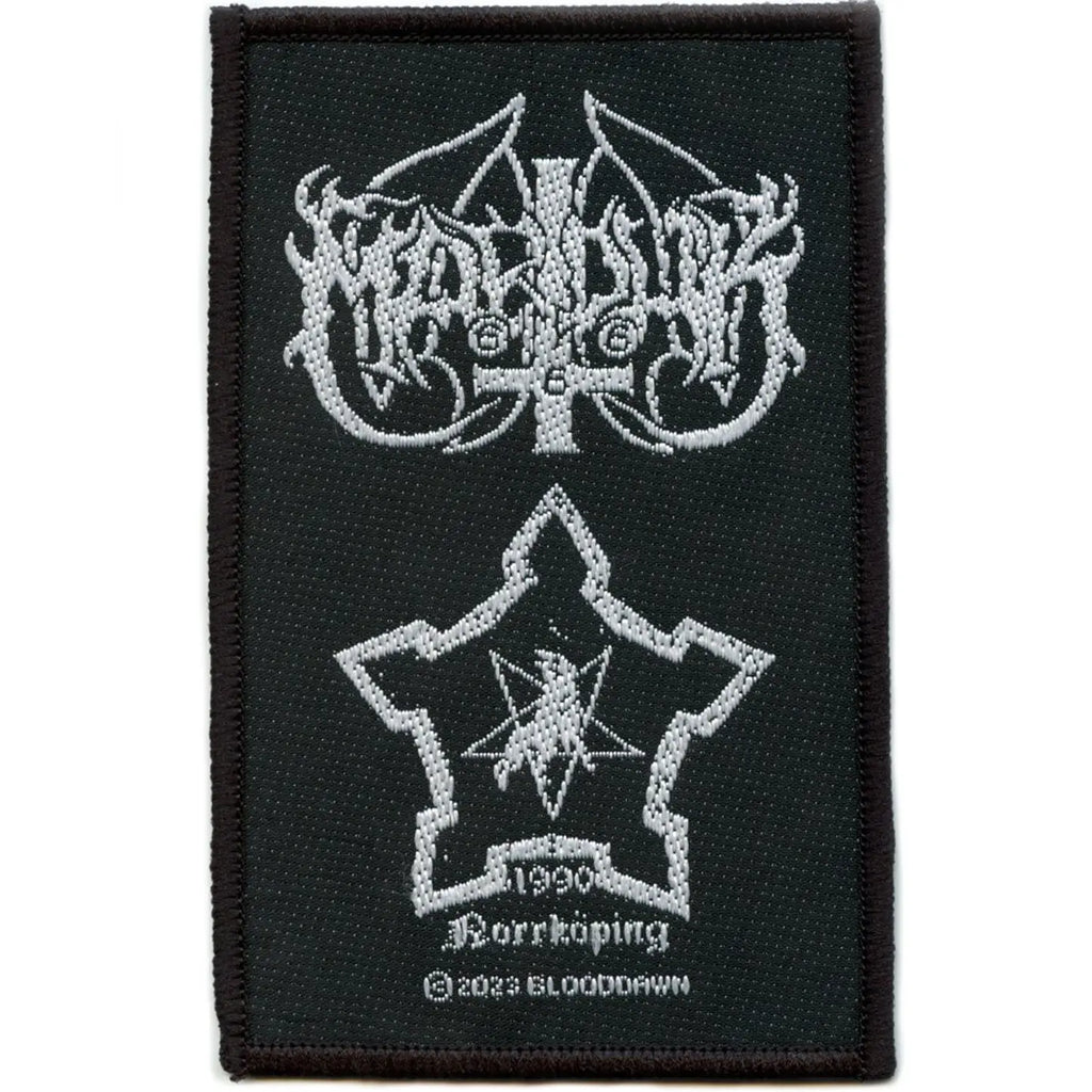 Marduk Band Norrkoping Patch Swedish Black Metal Woven Sew On