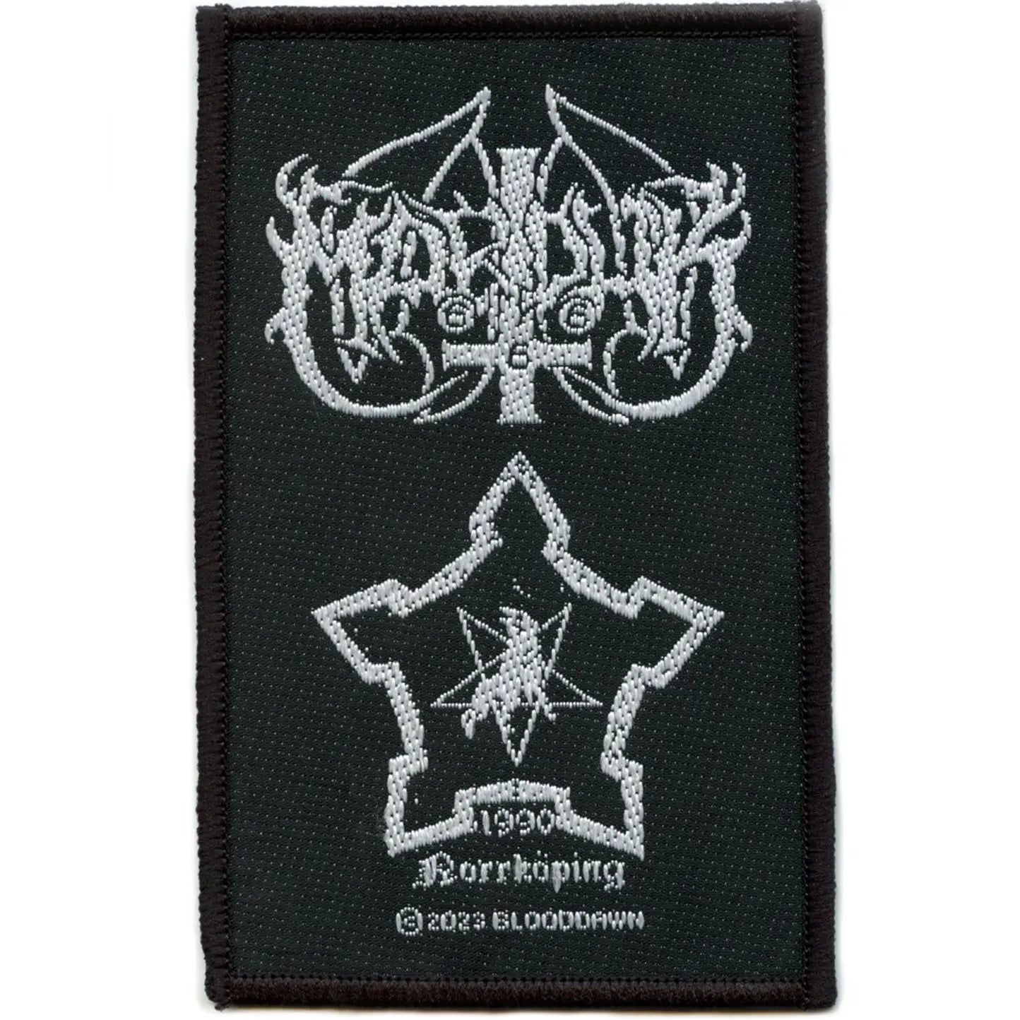 Marduk Band Norrkoping Patch Swedish Black Metal Woven Sew On